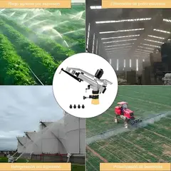 GENERICO - Piston Aspersor Pelícano De Riego Agrícola 1-12 R-18-36m