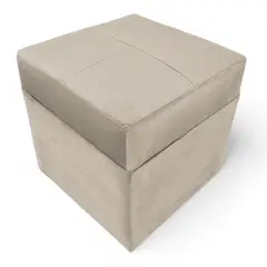 MBC - Pouf Murcia - Felpa Beige
