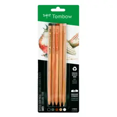 TOMBOW - Set de Lápices Color Recycled 5 Colores Tierra
