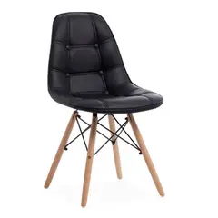 HABITA2 CHILE - Silla Buckle Eames Acolchada - Negro