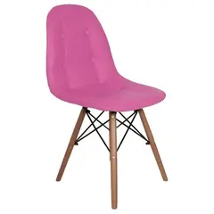 HABITA2 CHILE - Silla Buckle Eames Acolchada - Rosado