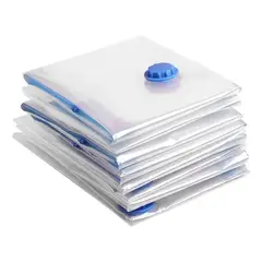 NO LOGO - Bolsas Al Vacio Ropa Bolsas Para Guardar Ropa 80x60 Pack X 3