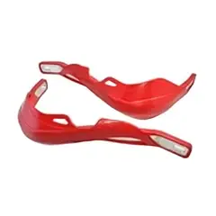 GENERICO - PROTECTOR DE MANILLAR MOTOCROSS 33X20CM EL PAR ROJO