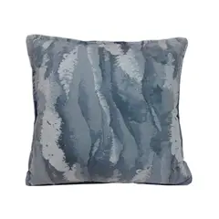 HEBRA - Cojín Estampado Azul 45X45