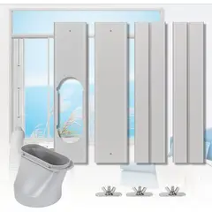 GENERICO - Kit De Ventana Aire Acondicionado Portátil - Hasta 220 Cm