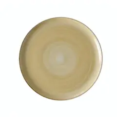 CORONA - Plato coupe 28 cm mostaza Artisan