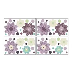 NOJO - Autoadhesivos Decoración de muros Plum Dandi