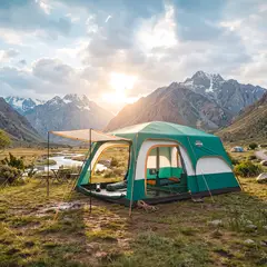 AFVENTURA - Carpa Tienda Familiar 10-12 Personas Impermeable