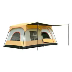 MUNDO MAGIA - Carpa Camping 8-12 Personas Tela Oxford Amplia Y Comoda