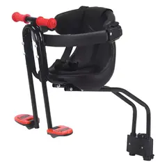 GENERICO - Silla Frontal De Bicicleta Para Niños Y Bebes - 33kg negro