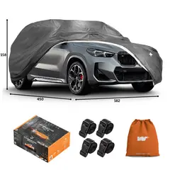 CWAGEN - Funda para auto Gris Suv S - Wagen Covers Deluxe