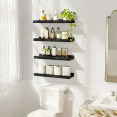 GENERICO - Repisas Flotantes Para Niños De Madera Modernas Set De 4