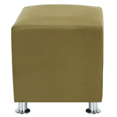 BODEVIR - Pouf Cali 1C Felpa 12 Verde Musgo