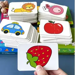 GENERICO - Puzzle rompecabezas 32 piezas para niño juguete cognitivo fruta 00163FR