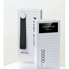 GENERICO - Batería Portátil 20Mah / NEGRO O BLANCO