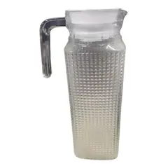 GENERICO - Jarro De Vidrio Con Tapa 1 Litro