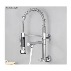 PUREPOWER - Grifo de cocina para lavaplatos monocromado extensible