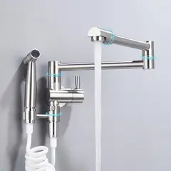 PUREPOWER - Grifo plegable de cocina para pared