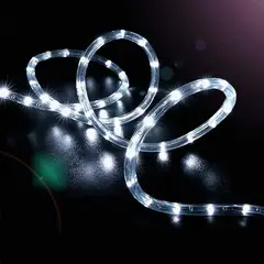 GENERICO - Manguera de Luces Solares - 5 m Luz Fría IP65