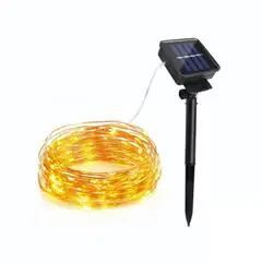 GENERICO - Luces Hada Solares - 10 m Luz Cálida IP65