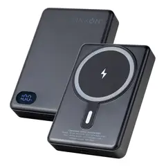 LINKON - Bateria Externa Iphone Cargador Portatil Magsafe 10.000Mah - Negro