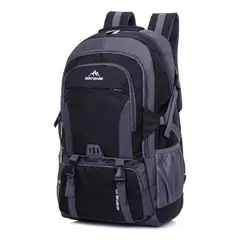 GENERICO - Mochila Trekking De Gran Capacidad Multiuso 60 Litros Negro