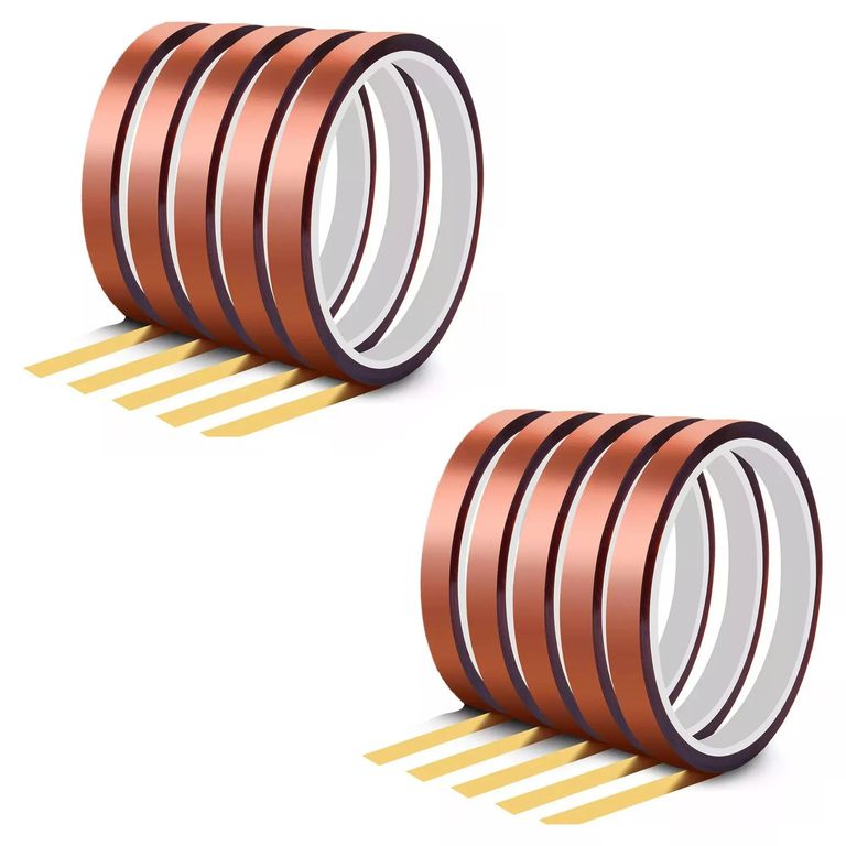 10 X Cinta Termica Sublimacion 5mm X 33 Metros