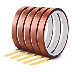 KUANGYE - Cinta Termica Sublimacion 6mm X 33m Pack 5 Unidades