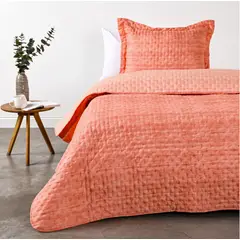CANNON - Quilt Cubrecamas 2 Plazas Temporada Primavera Af - Coral