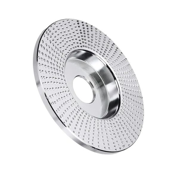 Disco Desgaste Plano Amoladora Lijado Para Madera 125mm Color Plateado
