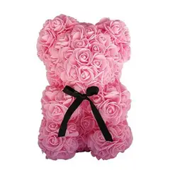 MOVI - OSO PÉTALOS DE ROSAS ROSADO
