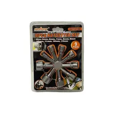 GENERICO - Juego De Dados Para Taladro Milimétricas Hexagonales