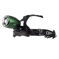 FUJITEL - Cintillo Led Tipo Cree Bat 18650 x2 - Negro