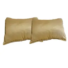 GENERICO - Pack 2 Fundas Almohada en Cobre color Beige