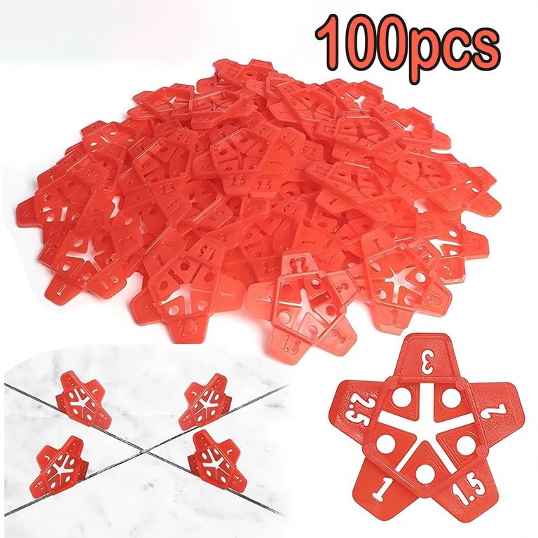 100pc Nivelador para porcelanato