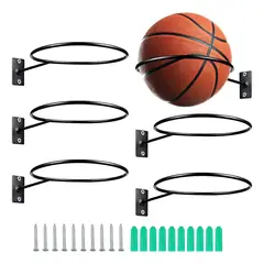 KUANGYE - 6 Soporte De Almacenamiento De Pared Para Cesta