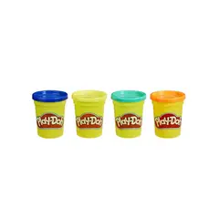 PLAY DOH - Masas didácticas pack 4 colores naturales