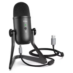 FIFINE - Microfono Streaming - K678 - Condensador - Negro
