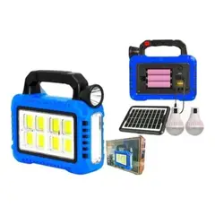 GENERICO - Linterna Solar Led Con Kit De Emergencia