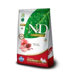 N&D - Adult Mini Breeds-Pollo y Granada bolsa 10 kg