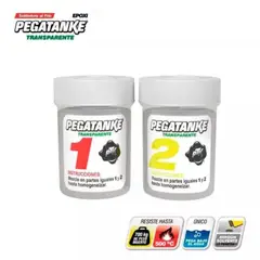 PEGATANKE - Pegamento Soldadura en Frio Adhesivo Epoxico Transparente