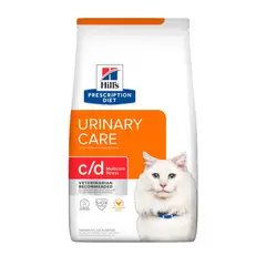 HILLS - Urinary Care c/d Stress para Gato, bolsa de 1,8 kg.