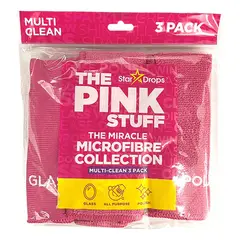 THE PINK STUFF - Paños De Microfibra Milagrosos 3 Unidades