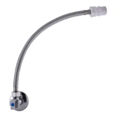 TAUMM - Flexible Agua HE HI 1/2 Llave Angular 35 cm