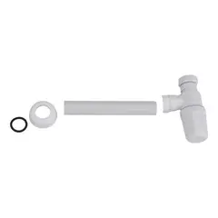 TAUMM - Sifon Plástico Con Tubo Para Lavaplatos 1 1/2