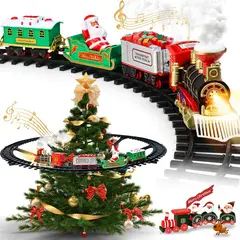 TIOZONEY - Juego de tren de Navidad
