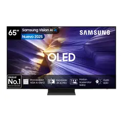 SAMSUNG - 65 OLED S90F 4K Vision AI Smart TV 2025