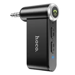 HOCO - Receptor Bluetooth Auxiliar Con Manos Libres Para Auto