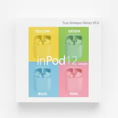 GENERICO - Auriculares Bluetooth inPods 12 True Wireless