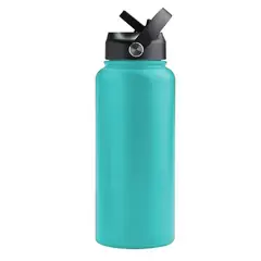 GENERICO - Vaso Para Fitness De Acero Inoxidable De 30oz-Azul claro